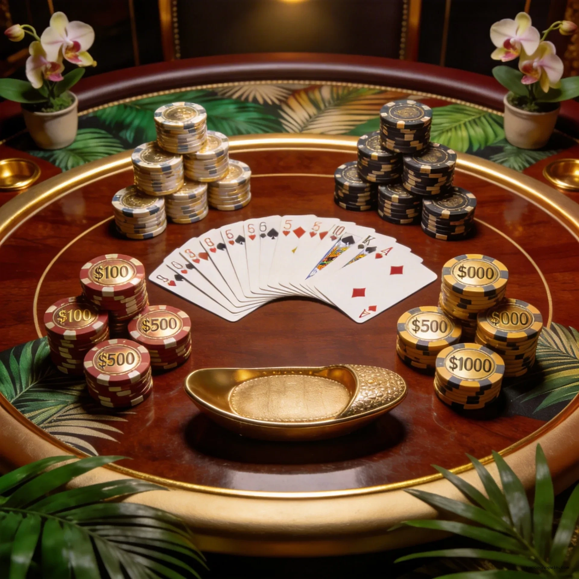 Mesa de Blackjack Raccoonpg